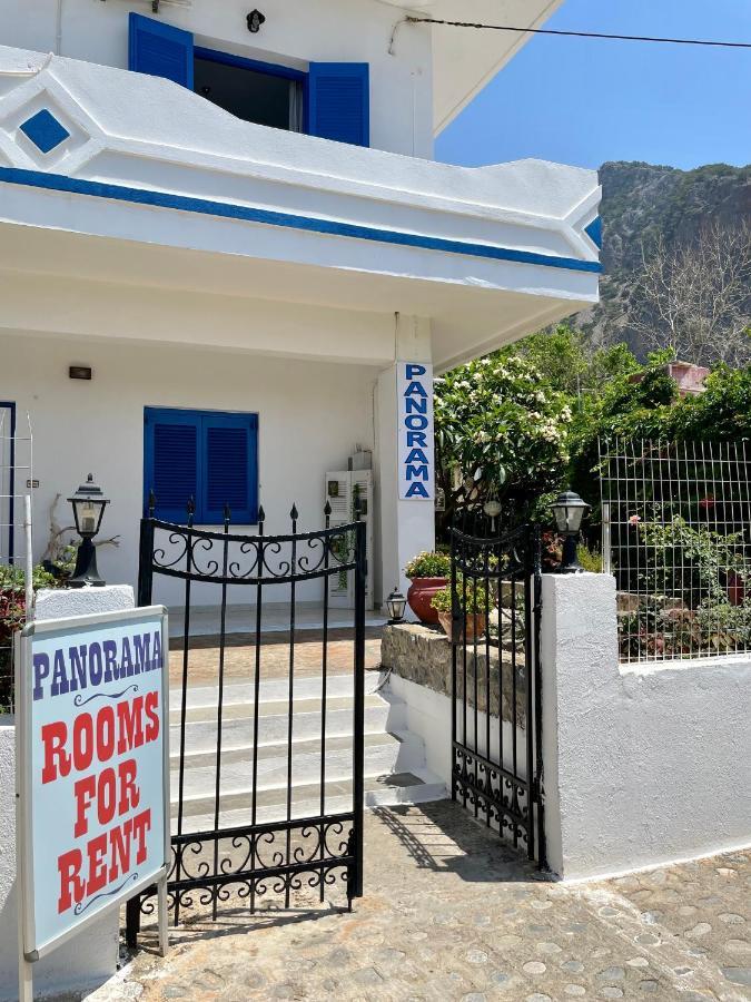 Panorama Rooms Agia Roumeli Esterno foto