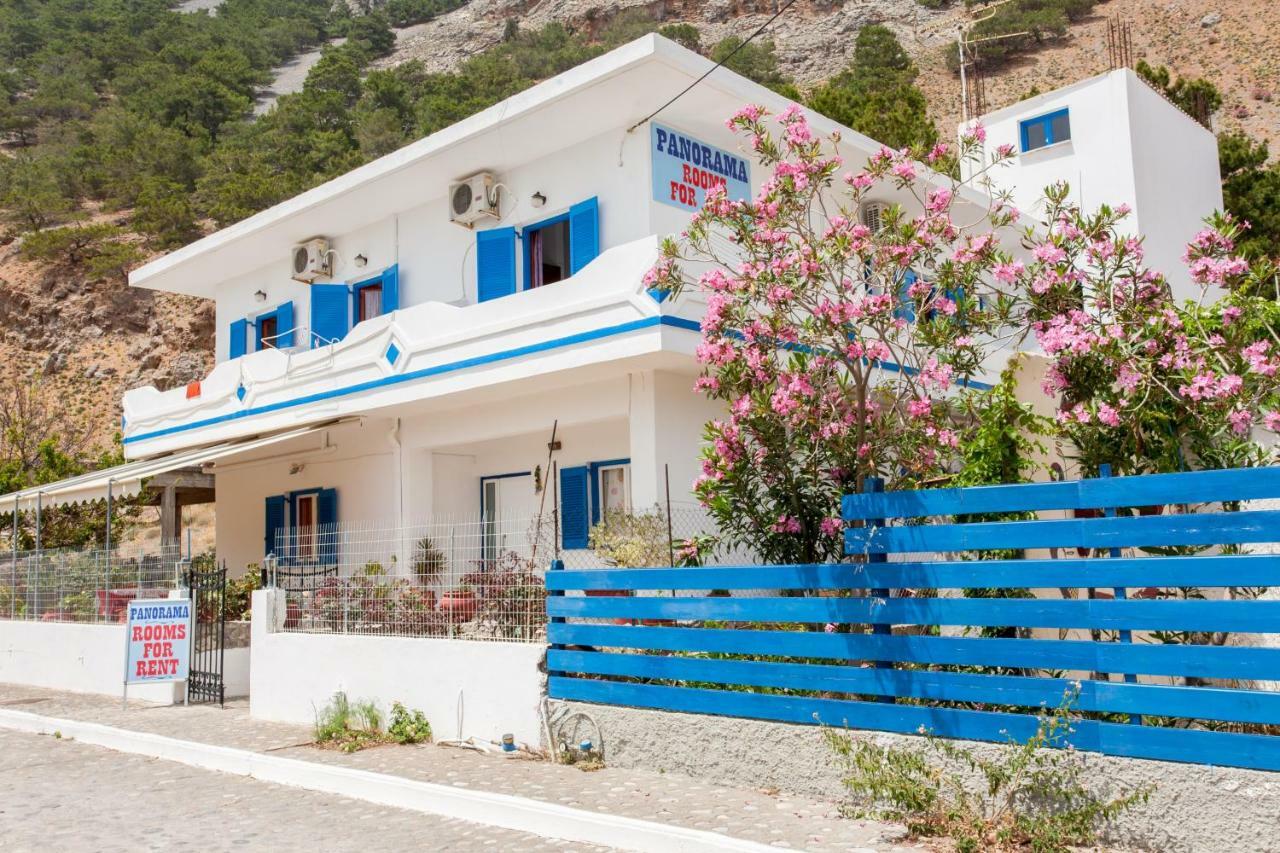 Panorama Rooms Agia Roumeli Esterno foto